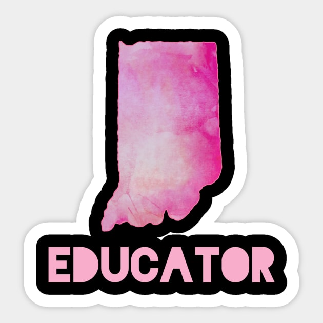 Indiana Educator Sticker by designed2teach